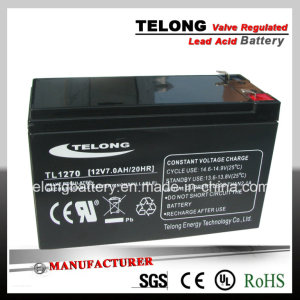 12V7ah Rechargeable UPS Battery with Ce and UL Certificate